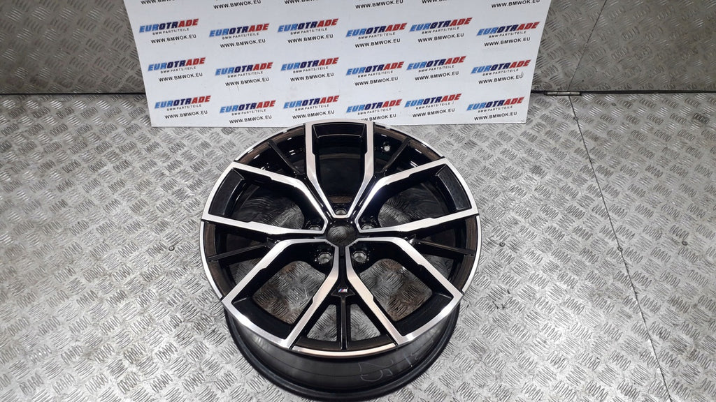 1x Alufelge 19 Zoll 9.0" 5x112 8747235 BMW G31 G30 Rim Wheel FEL2013665930fs