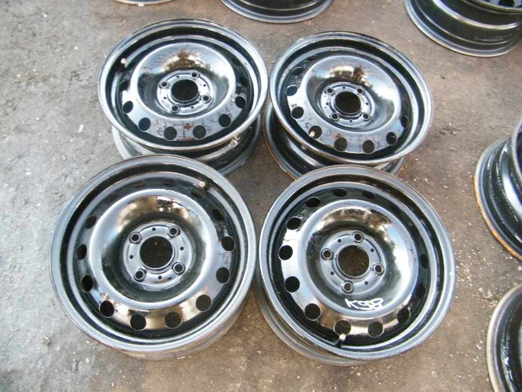 4x Alufelge 14 Zoll 5.5" 4x108 24ET Graphit Citroën Berlingo Partner Rim Wheel FEL9422499221eg