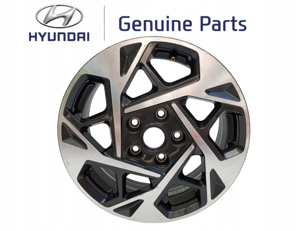 1x Alufelge 16 Zoll 6.5" 5x114.3 50ET Glanz 52910-G4AA0 Hyundai I30 Iii FEL6445002466ev