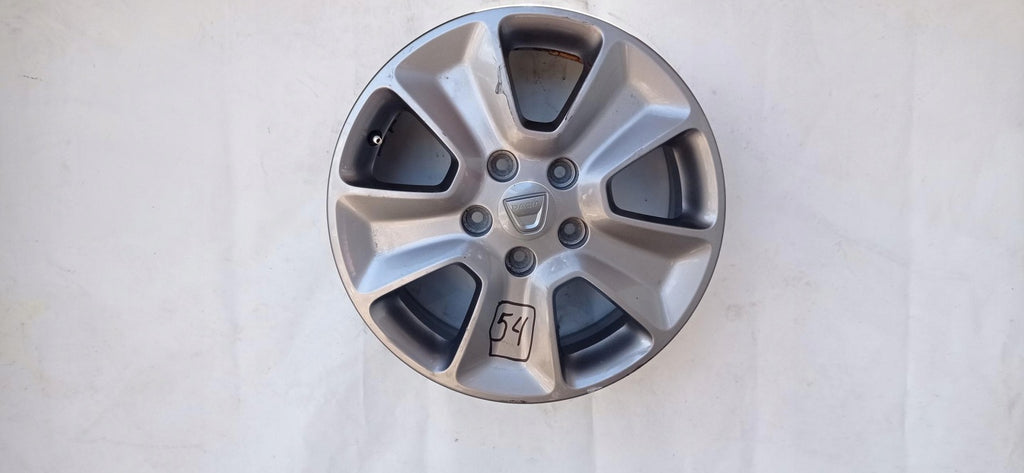 1x Alufelge 16 Zoll 6.5" 4x100 403004803R Dacia Duster Rim Wheel FEL9486549686nh