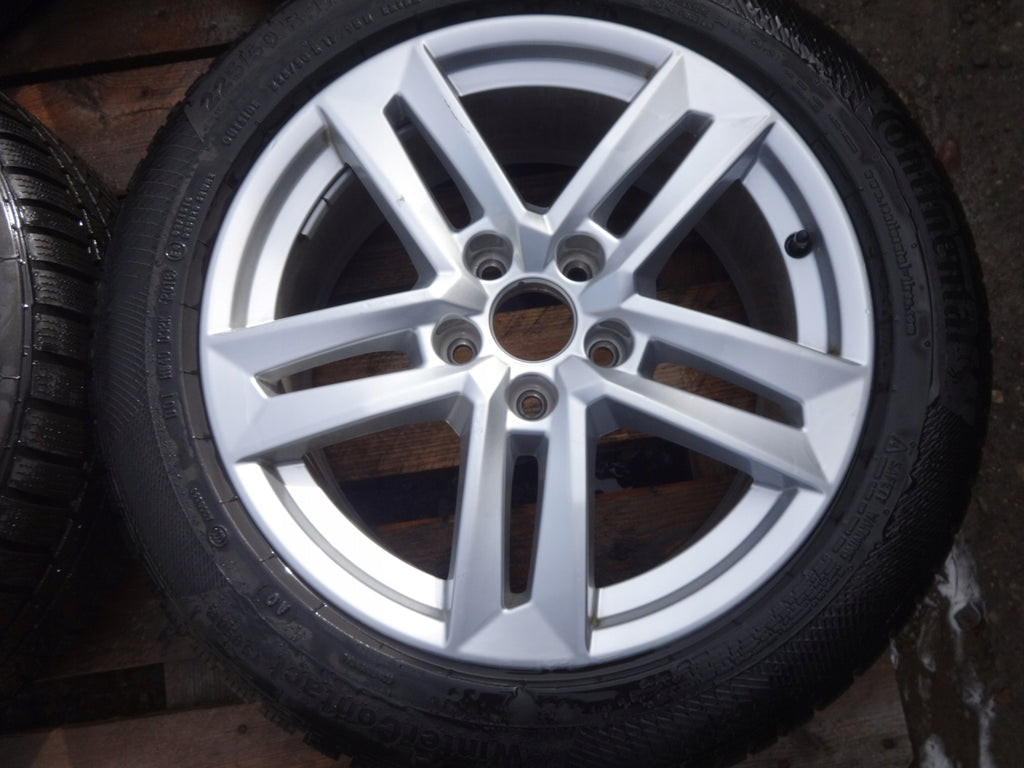 4x Alufelge 17 Zoll 7.0" 5x112 42ET Glanz Silber 8W0601025P Audi A4 B7 C5 FEL3136663111qq