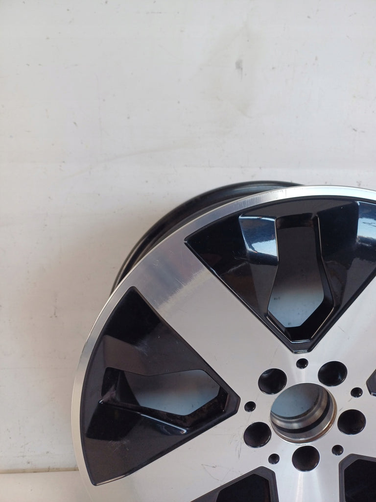 1x Alufelge 18 Zoll 7.5" 5x112 53ET Glanz Schwarz A2474012800 Mercedes-Benz W247
