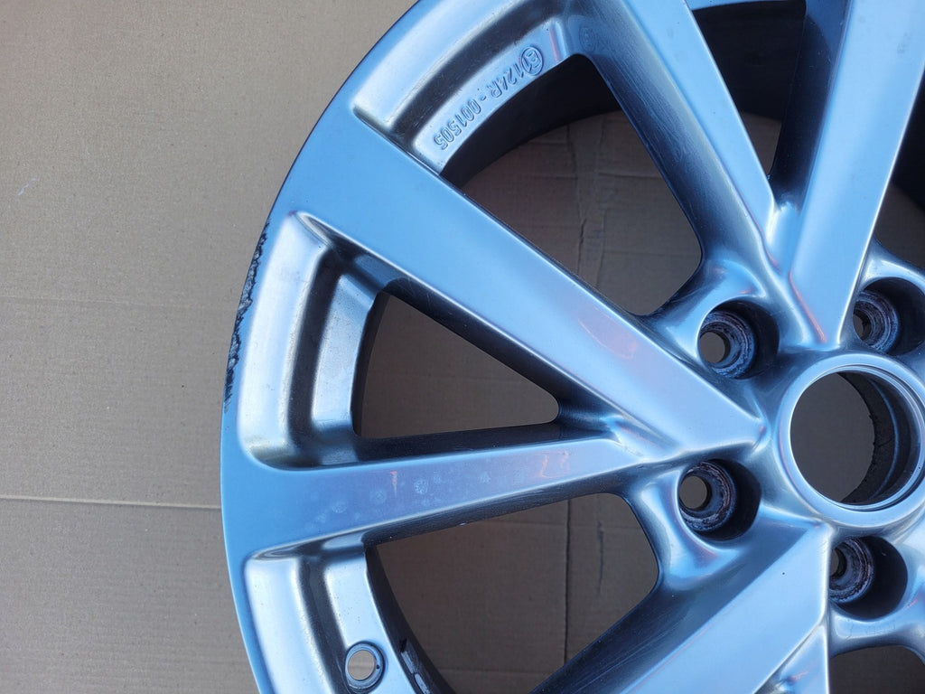 1x Alufelge 18 Zoll 7.0" 5x114.3 45ET Glanz Grau 38101875 Mazda Rim Wheel