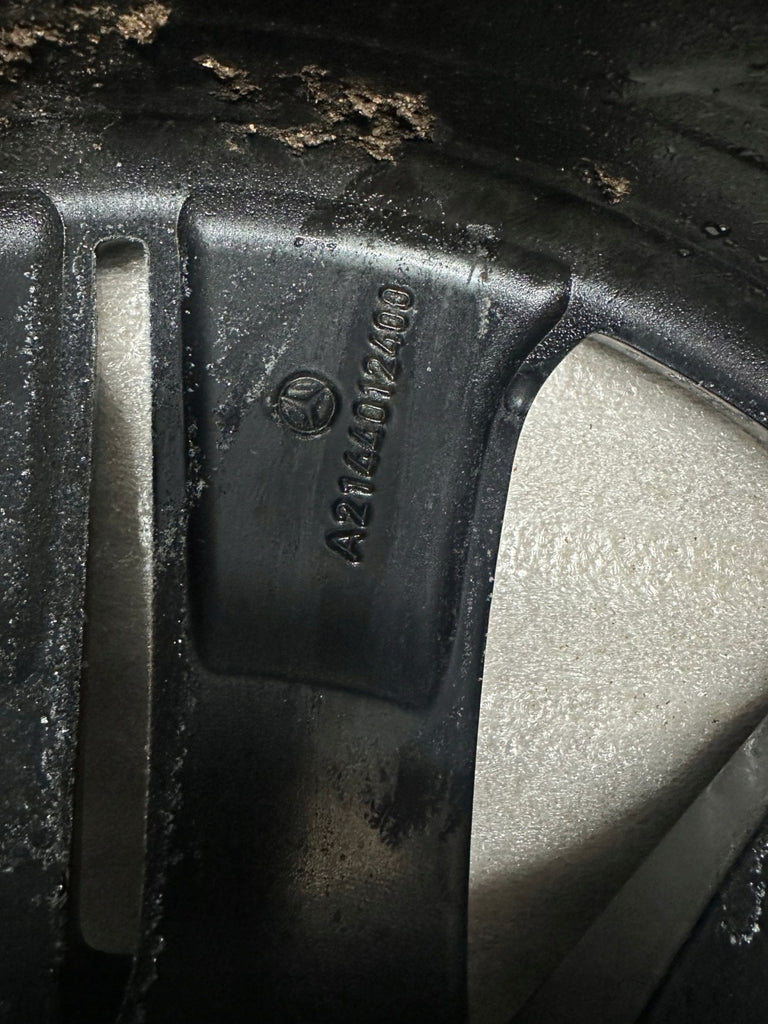 1x Alufelge 19 Zoll 9.5" 5x112 51ET Glanz A2144012400 Mercedes-Benz Rim Wheel FEL7366717550qi