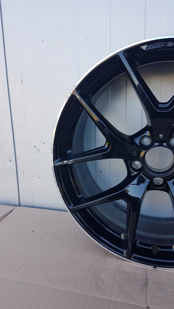 1x Alufelge 20 Zoll 8.5" 5x112 40ET A2534015500 Mercedes-Benz Glc Amg Rim Wheel FEL2716786050gr