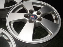 Laden Sie das Bild in den Galerie-Viewer, 4x Alufelge 16 Zoll 6.5" 5x110 49ET Glanz Weiß Saab I Rim Wheel FEL6777383065hk