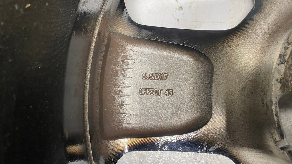 1x Alufelge 17 Zoll 6.5" 4x100 43ET Glanz 52910-1W400 Kia Rio Iv Rim Wheel