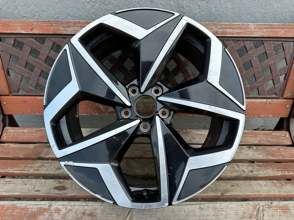 1x Alufelge 19 Zoll 7.5" 5x112 50ET Glanz Schwarz 10A601025J VW Id.3 Rim Wheel FEL5311898481px