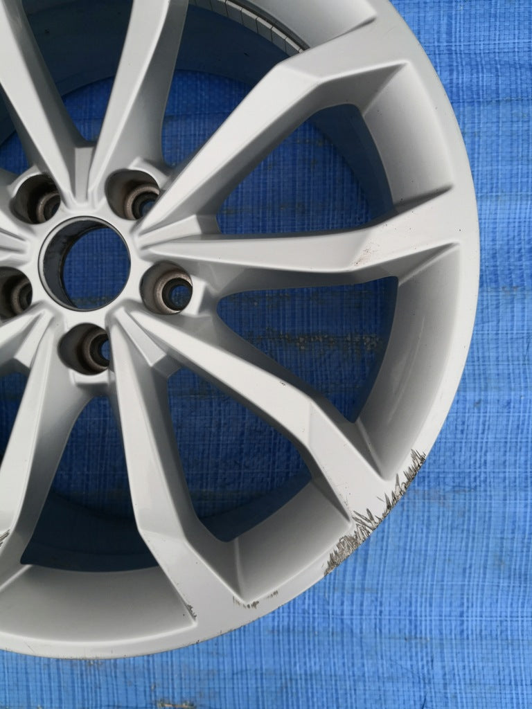 1x Alufelge 18 Zoll 8.0" 5x112 40ET Glanz Graphit 8W0601025H Audi A4 B9 Mg FEL9829767005el