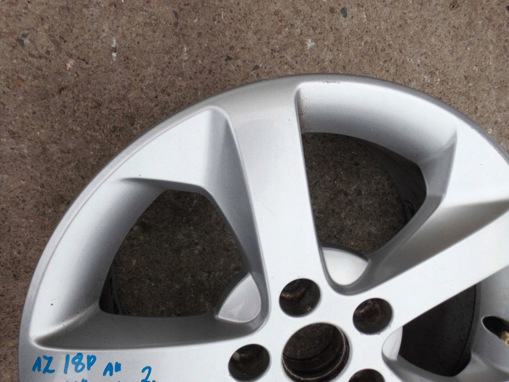 1x Alufelge 16 Zoll 6.5" 5x112 50ET Glanz Silber 1Z0601025AG Skoda Octavia Ii