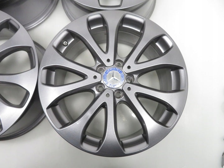 4x Alufelge 18 Zoll 8.0" 5x112 38ET A2534011500 Mercedes-Benz Glc Rim Wheel FEL4624438249qu