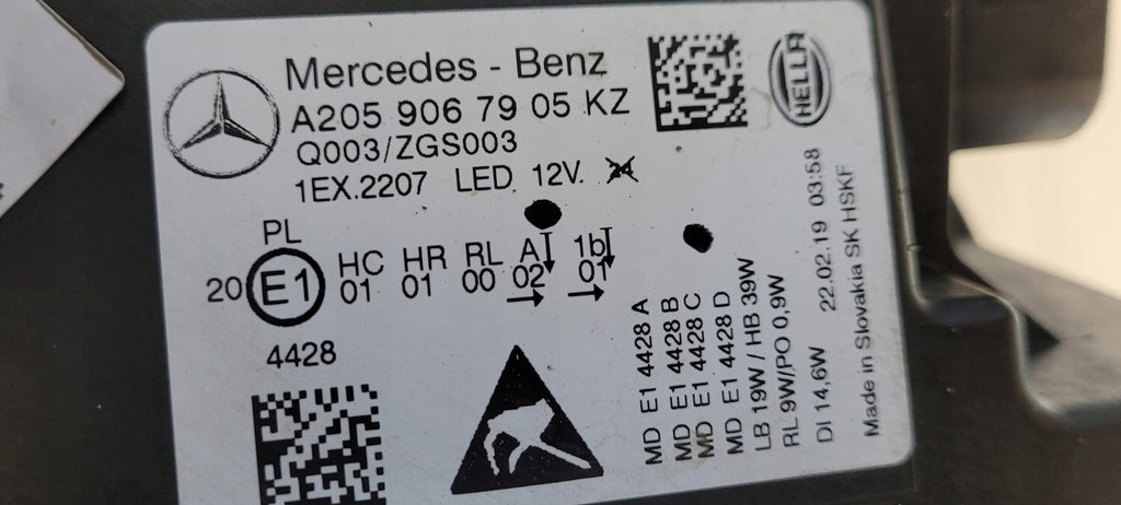 Frontscheinwerfer Mercedes-Benz A20591068005 A2059067905 LED Rechts oder Links