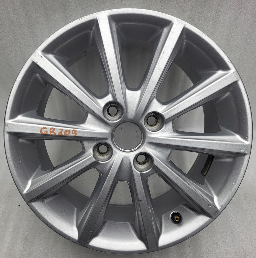 1x Alufelge 16 Zoll 6.5" 4x108 47 5ET Glanz Silber H1BC-1007-B1A Ford Fiesta I FEL7605075367md