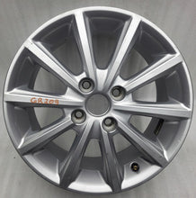 Laden Sie das Bild in den Galerie-Viewer, 1x Alufelge 16 Zoll 6.5" 4x108 47 5ET Glanz Silber H1BC-1007-B1A Ford Fiesta I FEL7605075367md