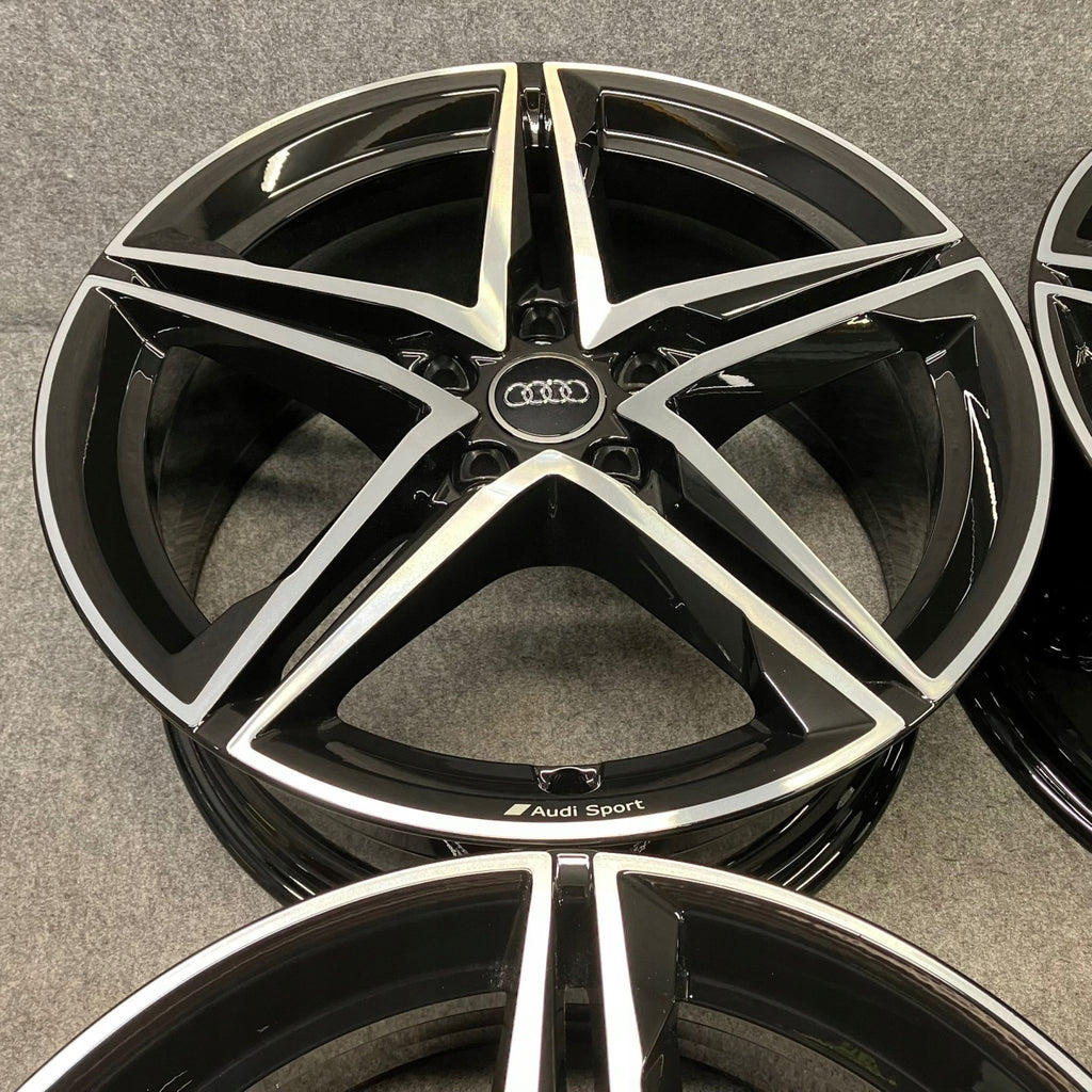 4x Alufelge 18 Zoll 8.0" 5x112 40ET Glanz Silber 8W0601025EC Audi A4 Rim Wheel FEL5718690368go