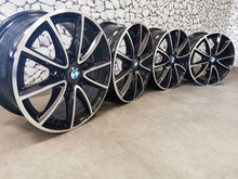 Laden Sie das Bild in den Galerie-Viewer, 4x Alufelge 16 Zoll 7.0" 5x112 52ET Glanz Schwarz 6855080 BMW 2 F45 Rim Wheel FEL9465640972ng