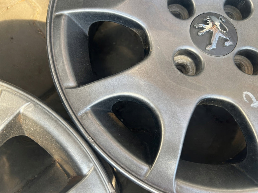 1x Alufelge 14 Zoll 5.5" 4x108 9666427180 Citroën Rim Wheel