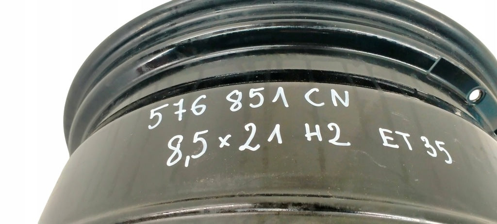 1x Alufelge 21 Zoll 8.5" 5x112 35ET 576851CN Audi Rim Wheel FEL3747384608qh