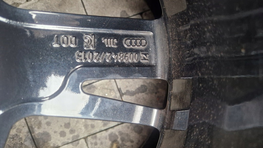 1x Alufelge 18 Zoll 8.0" 5x112 46ET Glanz Silber 8Y0601025N Audi Mg Rim Wheel FEL5091513219tn