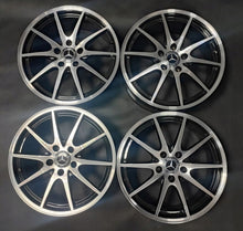 Laden Sie das Bild in den Galerie-Viewer, 4x Alufelge 17 Zoll 6.5" 5x112 49ET Glanz Silber A2464010102 Mercedes-Benz Viano FEL1029086644ld