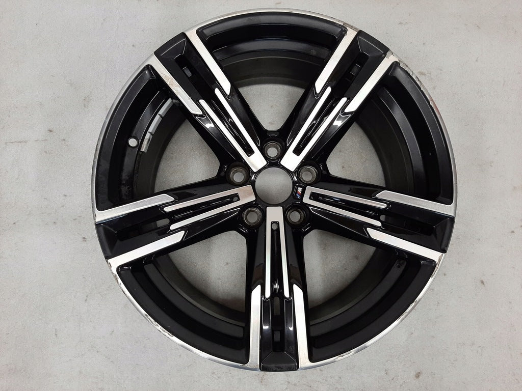 1x Alufelge 18 Zoll 8.5" 5x112 40ET Glanz Schwarz 8746632 BMW G21 G22 G20 FEL7861734678wq
