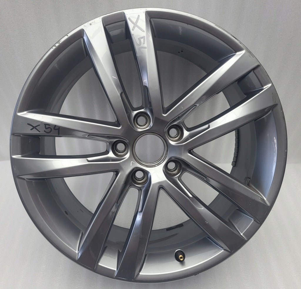 1x Alufelge 18 Zoll 7.5" 5x112 51ET Glanz Grau 5G0601025AF VW Golf Rim Wheel FEL9975705217dt