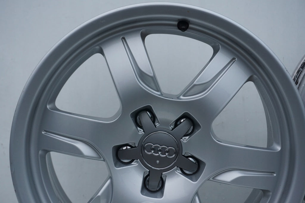 4x Alufelge 17 Zoll 7.5" 5x112 28ET Glanz Silber 8T0601025B Audi A4 Rim Wheel FEL4636782446eq