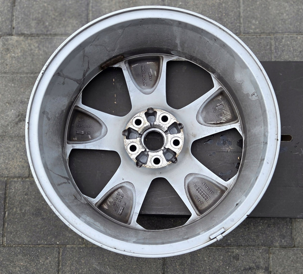 1x Alufelge 18 Zoll 7.0" 5x105 38ET Glanz Silber 95181597 Opel Mokka Rim Wheel FEL9015671004mn