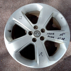 1x Alufelge 18 Zoll 5x105 Opel Mokka Rim Wheel FEL8890698609kl