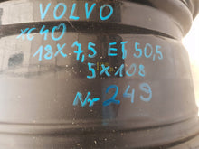 Load image into Gallery viewer, 1x Alufelge 18 Zoll 7.5" 5x108 50 5ET Glanz Schwarz 31680403 Volvo Xc60 FEL6144943253qy