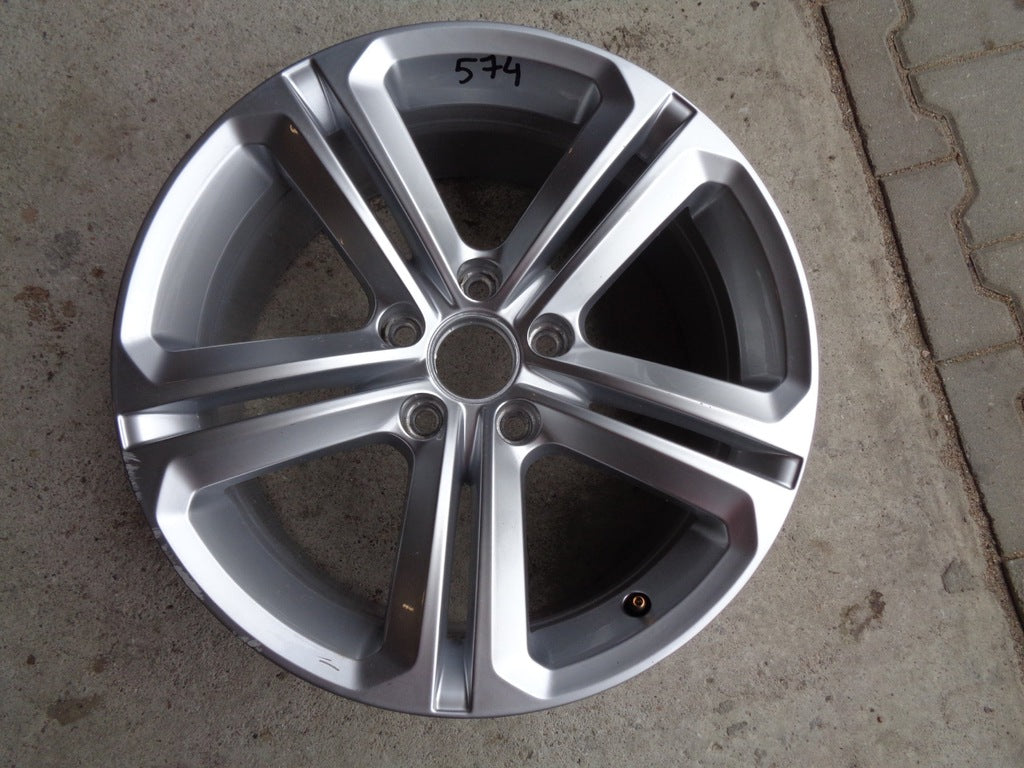 1x Alufelge 17 Zoll 8.0" 5x112 41ET Glanz Silber 1K8601025 VW Scirocco Passat Cc FEL1091633616ym