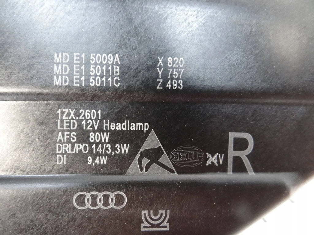 Frontscheinwerfer Audi 80A941036E Laser Rechts Scheinwerfer Headlight