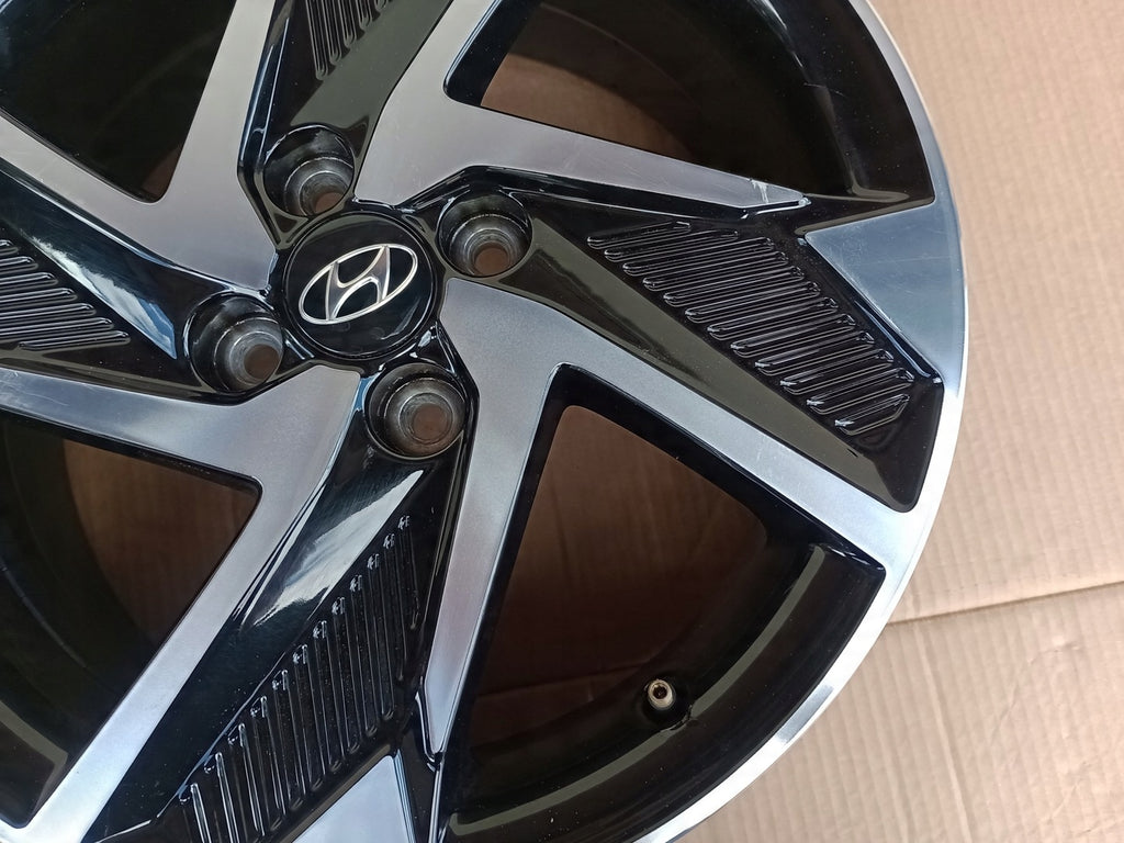 1x Alufelge 16 Zoll 6.5" 4x100 48ET 52910-K7200 Hyundai I10 Iii Rim Wheel