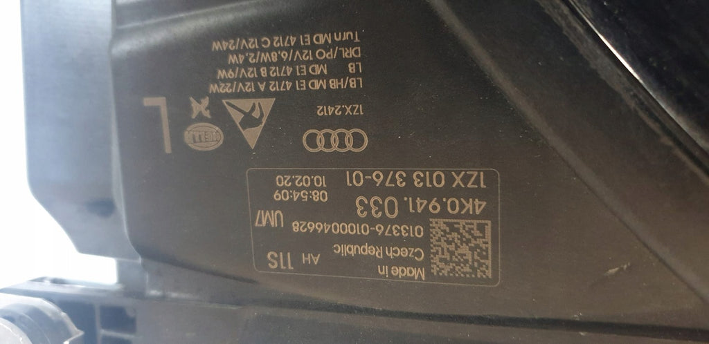 Frontscheinwerfer Audi A6 C8 4K0941033 LED Links Scheinwerfer Headlight SCH9180285050un