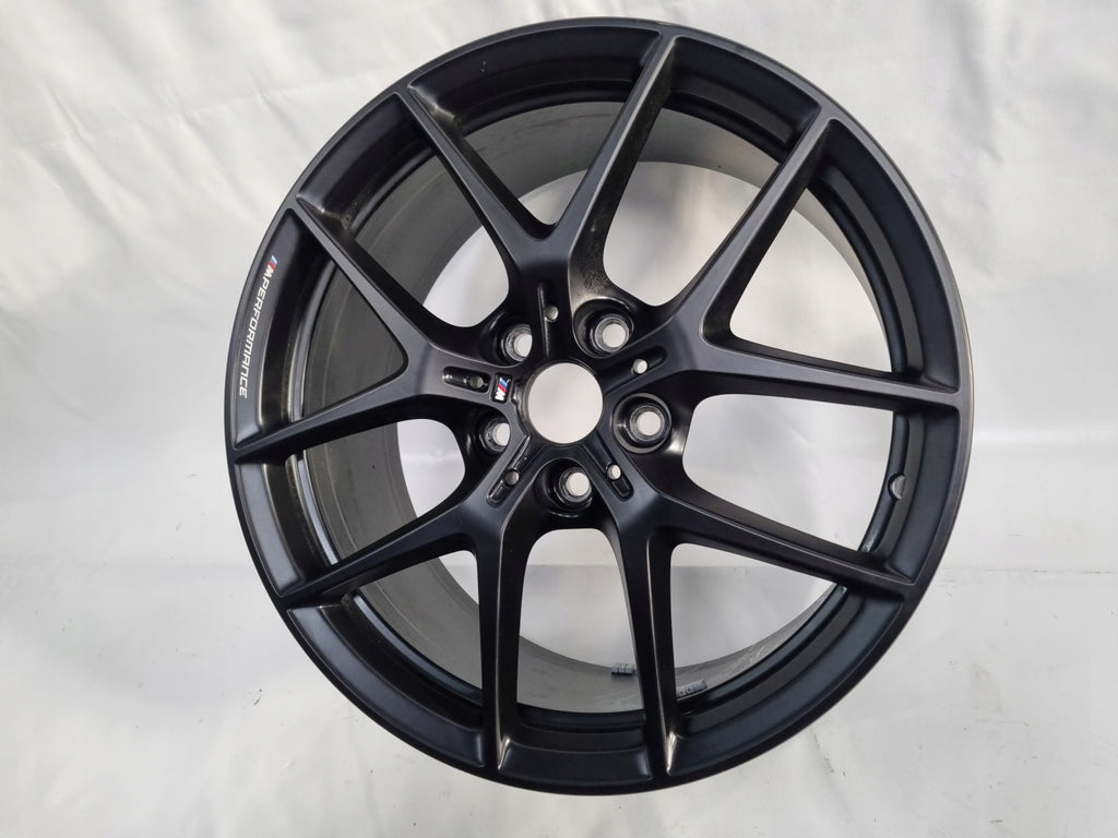 1x Alufelge 18 Zoll 8.0" 5x112 54ET Matt Schwarz 8092354 BMW F40 Rim Wheel FEL7777186979in