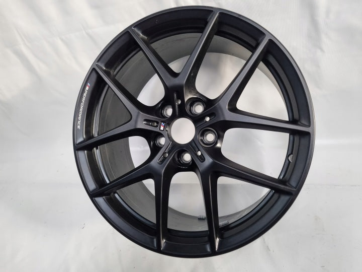 1x Alufelge 18 Zoll 8.0" 5x112 54ET Matt Schwarz 8092354 BMW F40 Rim Wheel FEL7777186979in