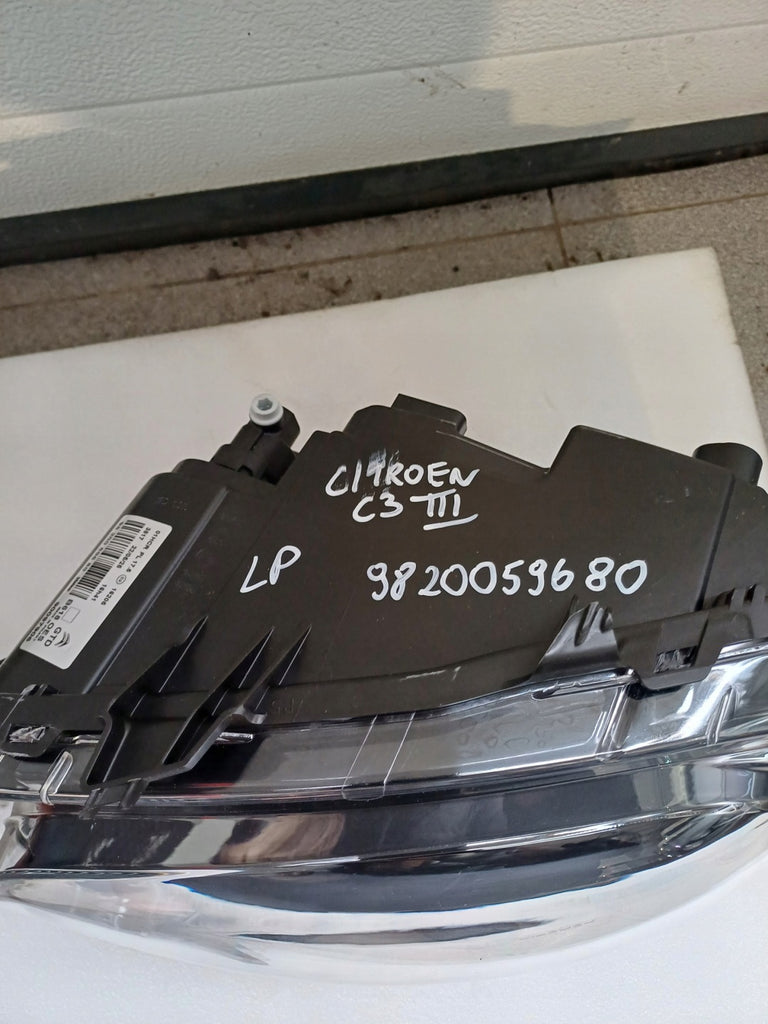 Frontscheinwerfer Citroën C3 III 9820059680 Links Scheinwerfer Headlight SCH7841565490kr