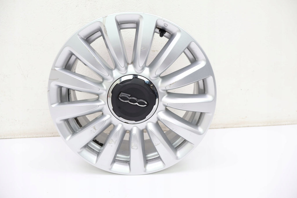 1x Alufelge 16 Zoll 6.5" 5x98 39ET Glanz Silber 735585995 Fiat 500l Rim Wheel FEL1546837897ha