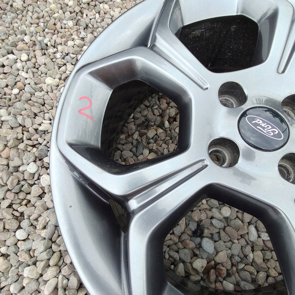 1x Alufelge 17 Zoll 7.0" 4x108 37 5ET Glanz Graphit GN15-J3 Ford Escort I FEL2572467538sb