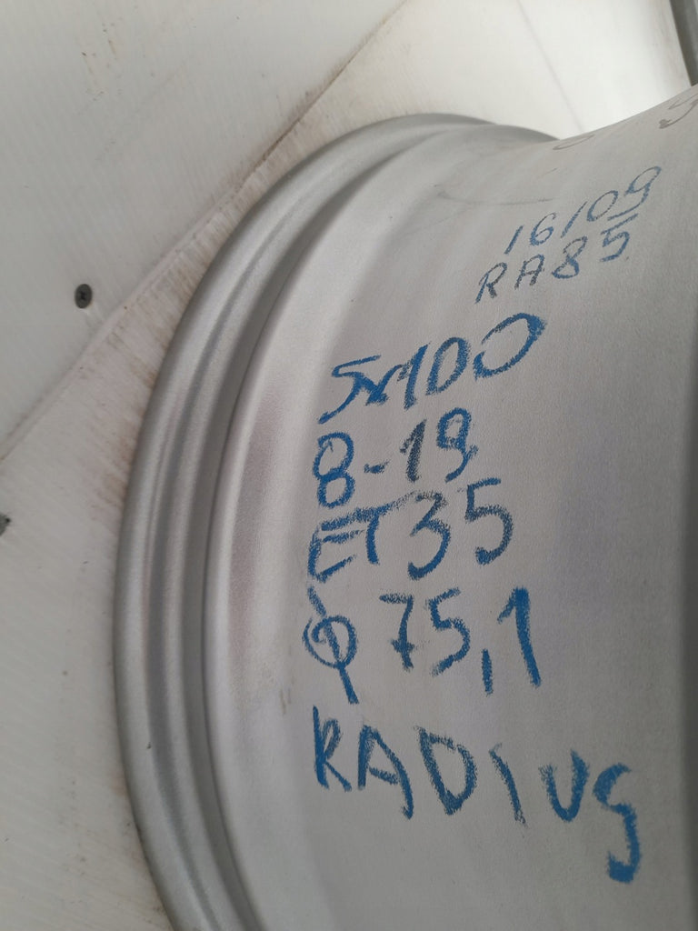 1x Alufelge 19 Zoll 8.0" 5x100 Rim Wheel FEL6234460247se