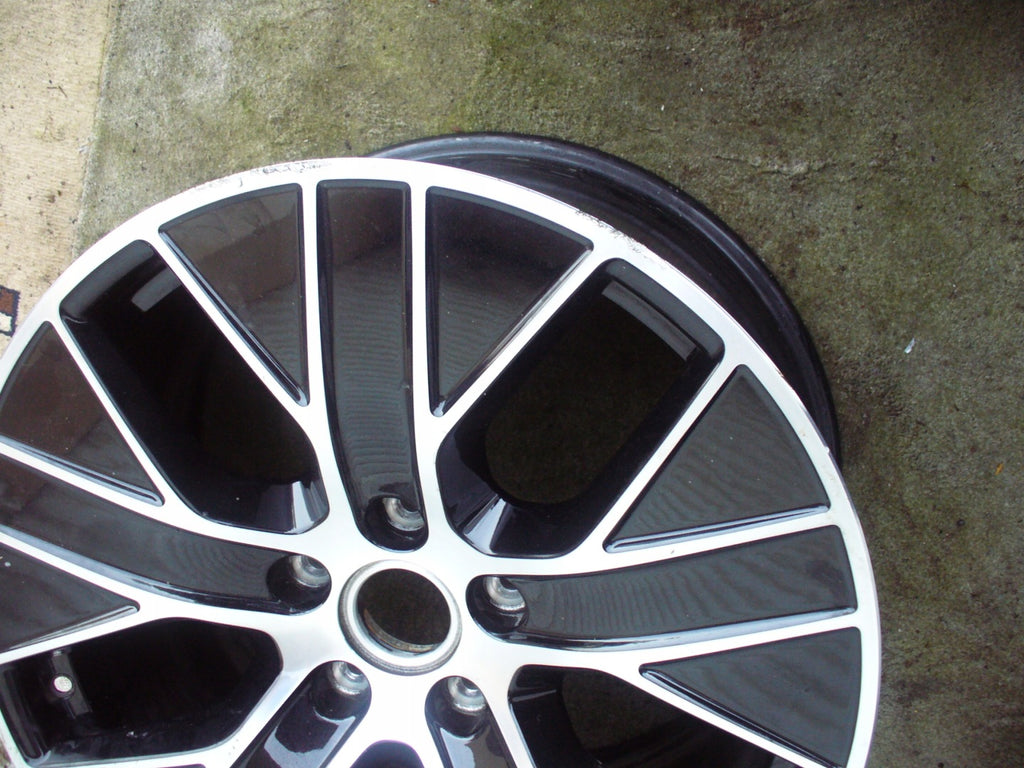1x Alufelge 20 Zoll 11.0" 5x130 60ET Glanz Schwarz 9J1601025K Porsche Taycan FEL6092548546hl