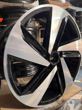 Laden Sie das Bild in den Galerie-Viewer, 1x Alufelge 17 Zoll 7.5" 5x112 51ET Glanz Schwarz 2G0601025AB VW I Rim Wheel FEL7981545470uf