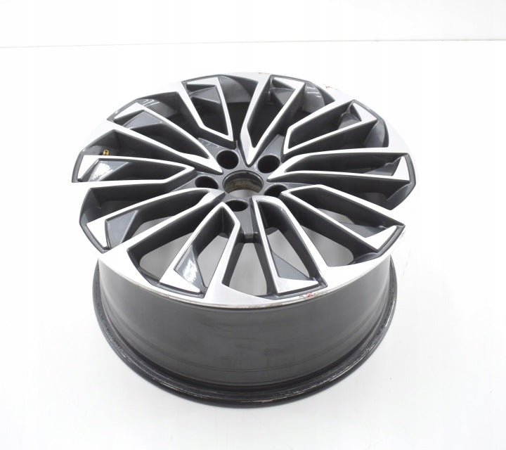 1x Alufelge 19 Zoll 8.5" 5x112 40ET Glanz Graphit 4K0601025BD Audi A6 C8 Mg FEL3056113765zd