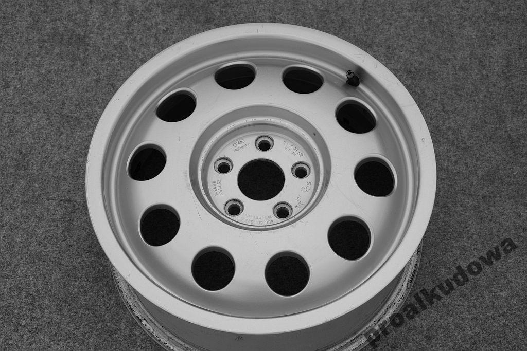 1x Alufelge 15 Zoll 6.0" 5x100 38ET Glanz Silber 8L0601025E Audi Rim Wheel