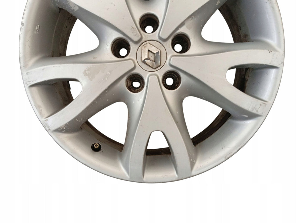 1x Alufelge 17 Zoll 6.5" 5x114.3 40ET Glanz Silber 40300JY02B Renault Koleos I FEL5847545376xe