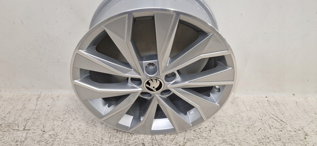 1x Alufelge 16 Zoll 7.0" 5x110 46ET 6V0601025F Skoda Fabia Iii Rim Wheel FEL9843349546li