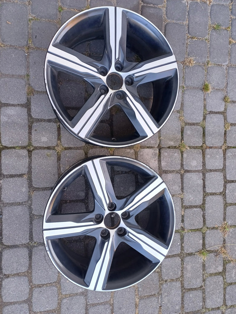 1x Alufelge 18 Zoll 8.0" 5x108 55ET Glanz Schwarz 31445218 Volvo V70 V60 Xc60 FEL9515161100ci