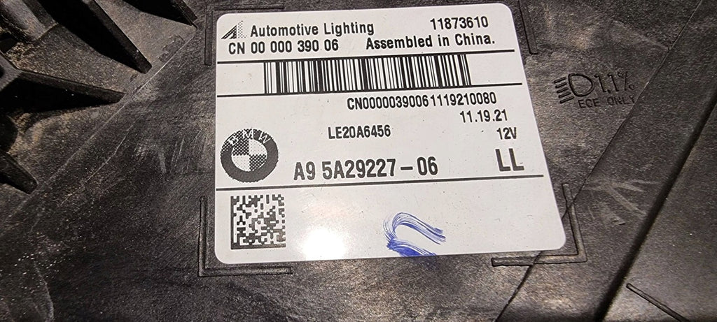 Frontscheinwerfer BMW X3 G01 G02 5A29227 LED Links Scheinwerfer Headlight SCH3932941923ok