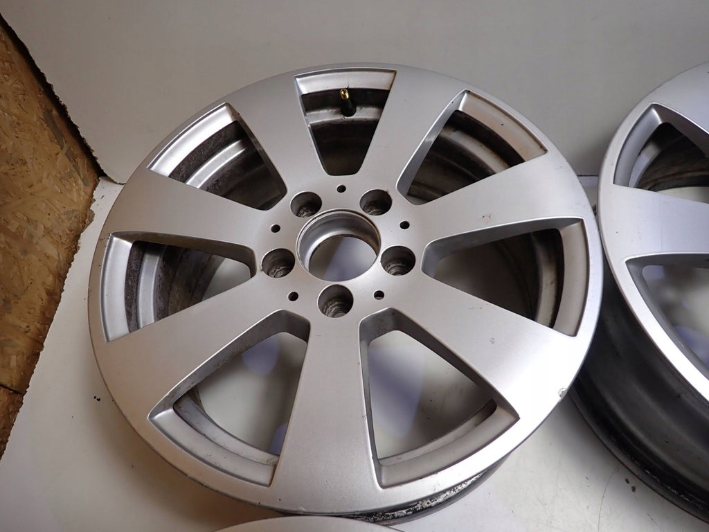 4x Alufelge 16 Zoll 7.0" 5x112 43ET Glanz Silber A2044011102 Mercedes-Benz W204 FEL6891789582mj