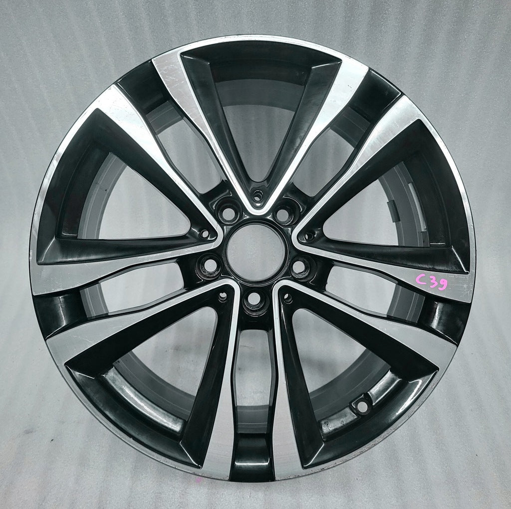 1x Alufelge 18 Zoll 7.5" 5x112 49ET Glanz Schwarz A1774012700 Mercedes-Benz W177 FEL6251857966ob